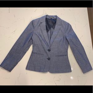 NEW Express Chambray Denim Blazer X Small